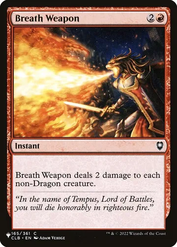 Breath Weapon CLB-165