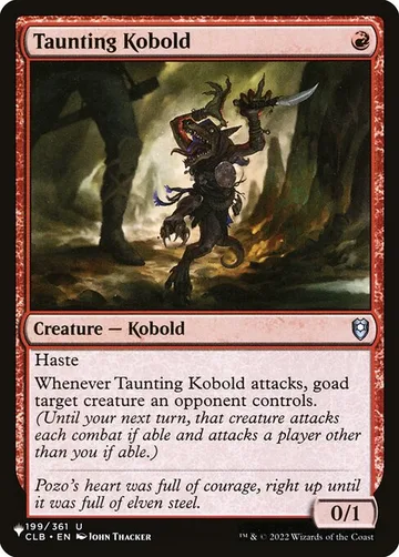 Taunting Kobold CLB-199