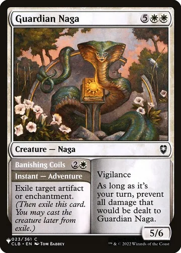 Guardian Naga // Banishing Coils CLB-23