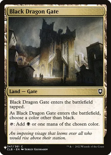Black Dragon Gate CLB-347