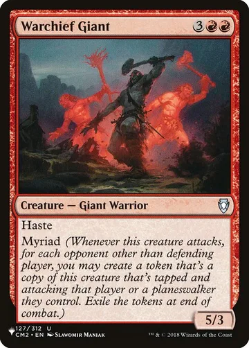 Warchief Giant CM2-127