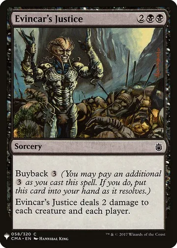 Evincar's Justice CMA-58