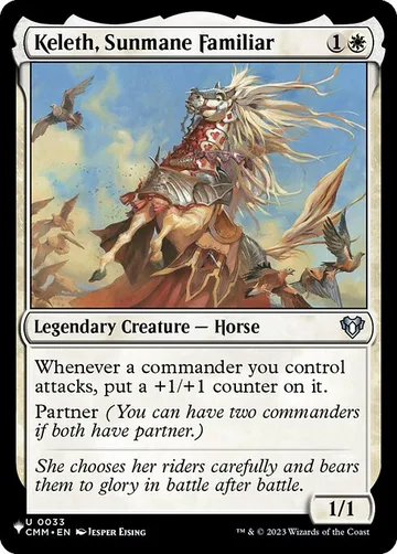 Keleth, Sunmane Familiar CMM-33