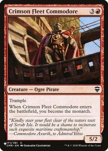 Crimson Fleet Commodore CMR-171