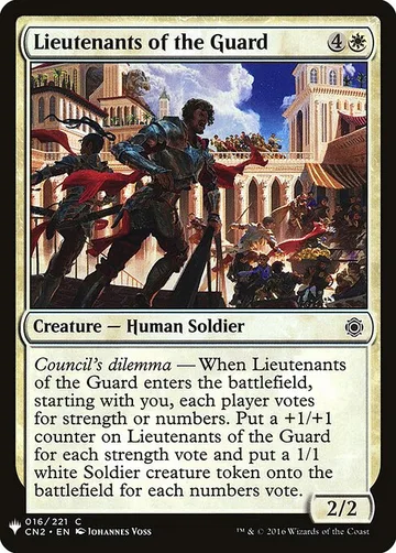Lieutenants of the Guard CN2-16