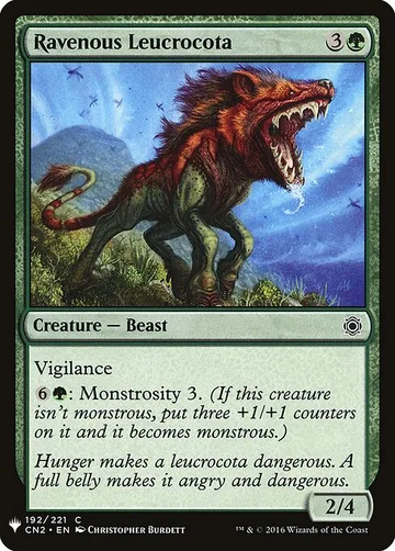 Ravenous Leucrocota CN2-192