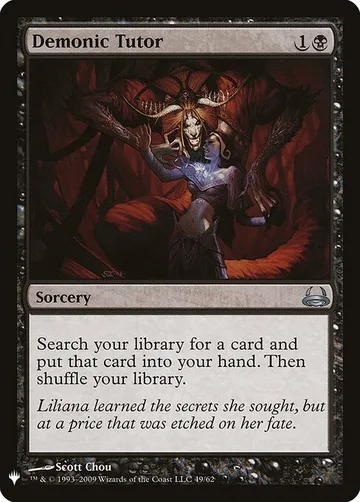 Demonic Tutor DDC-49