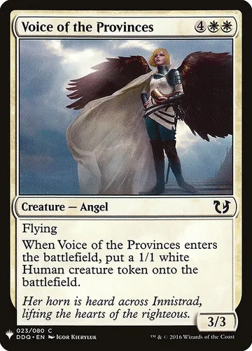Voice of the Provinces DDQ-23