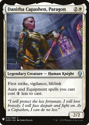 Danitha Capashen, Paragon DOM-12