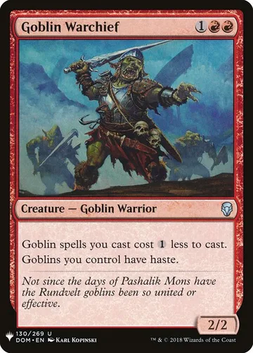 Goblin Warchief DOM-130