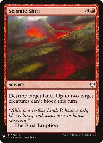 Seismic Shift DOM-141