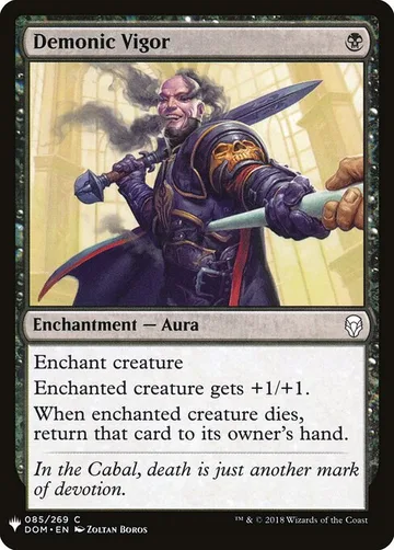 Demonic Vigor DOM-85