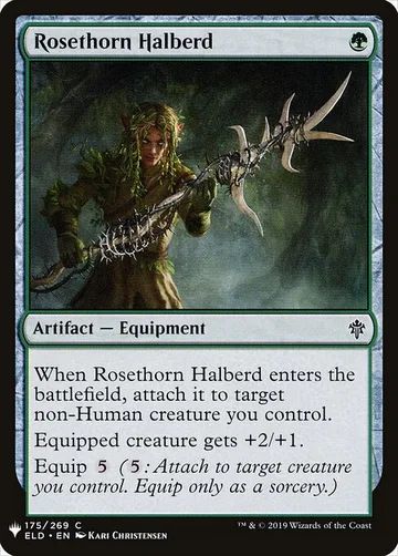Rosethorn Halberd ELD-175