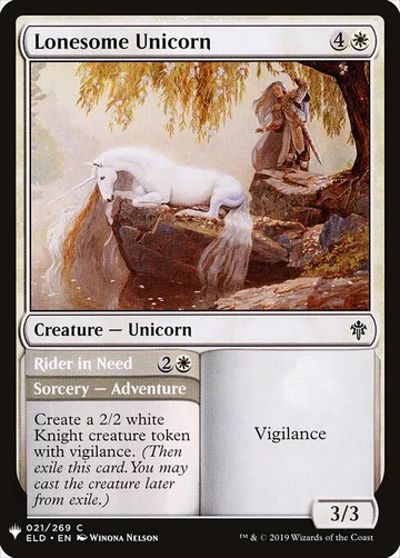 Lonesome Unicorn // Rider in Need ELD-21