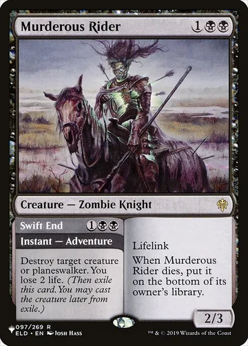 Murderous Rider // Swift End ELD-97