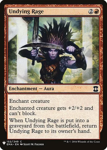 Undying Rage EMA-152