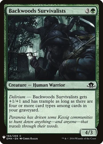 Backwoods Survivalists EMN-150
