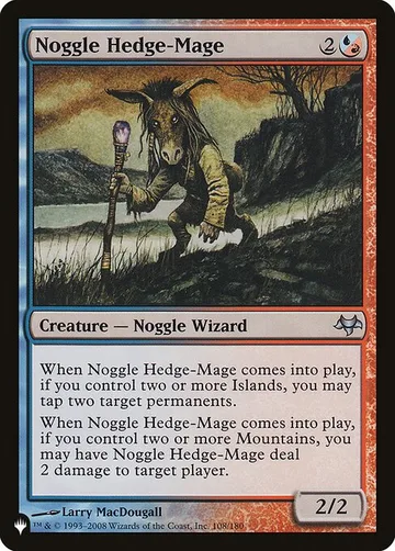 Noggle Hedge-Mage EVE-108