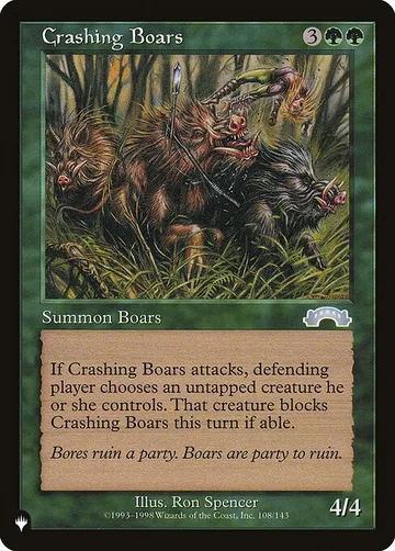 Crashing Boars EXO-108