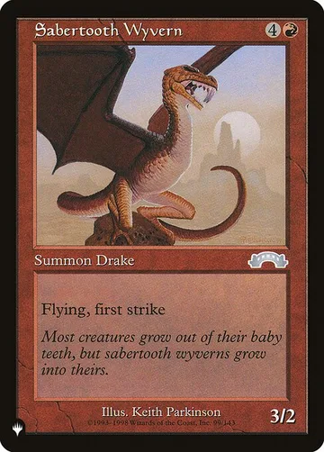 Sabertooth Wyvern EXO-99