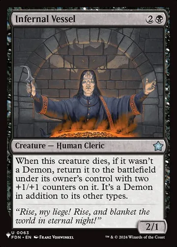 Infernal Vessel FDN-63