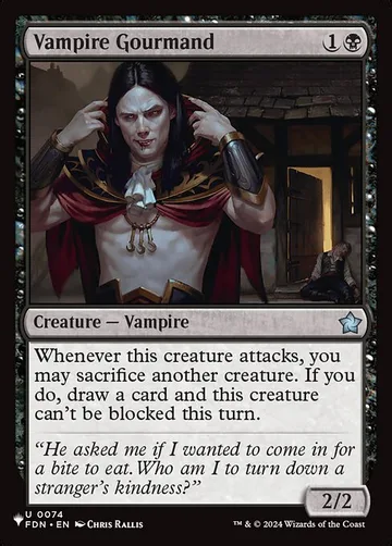Vampire Gourmand FDN-74