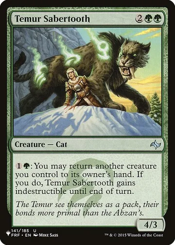 Temur Sabertooth FRF-141