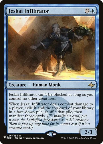 Jeskai Infiltrator FRF-36