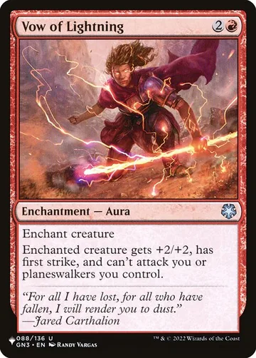 Vow of Lightning GN3-88