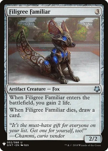 Filigree Familiar GNT-52