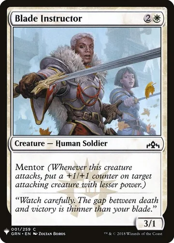 Blade Instructor GRN-1