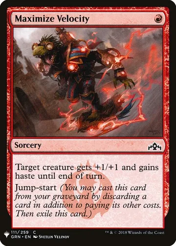 Maximize Velocity GRN-111