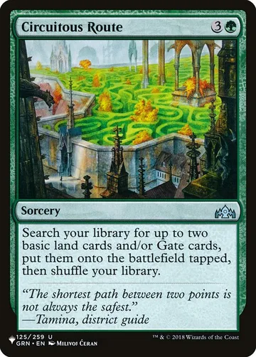 Circuitous Route GRN-125