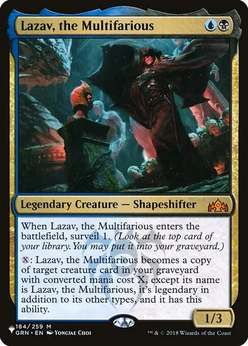 Lazav, the Multifarious GRN-184