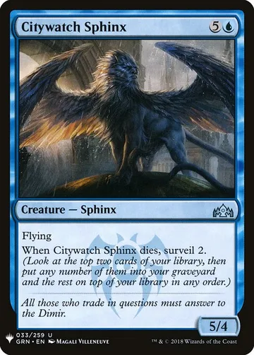 Citywatch Sphinx GRN-33