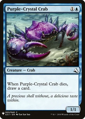 Purple-Crystal Crab GS1-3