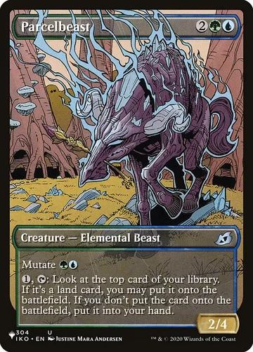 Parcelbeast IKO-304, carta de Magic: The Gathering de The List