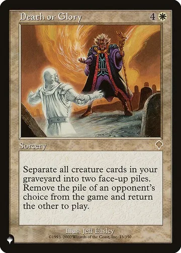 Death or Glory INV-13, carta de Magic: The Gathering de The List