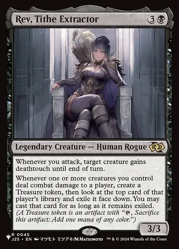 Rev, Tithe Extractor J25-45, carta de Magic: The Gathering de The List