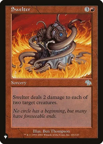 Swelter JUD-101, carta de Magic: The Gathering de The List