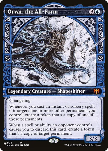 Orvar, the All-Form KHM-305, carta de Magic: The Gathering de The List
