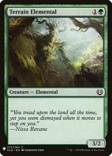 Terrain Elemental KLD-272, carta de Magic: The Gathering de The List
