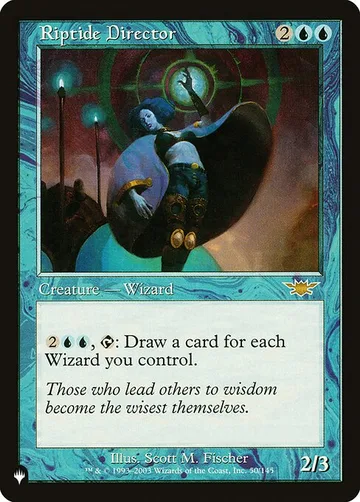 Riptide Director LGN-50, carta de Magic: The Gathering de The List