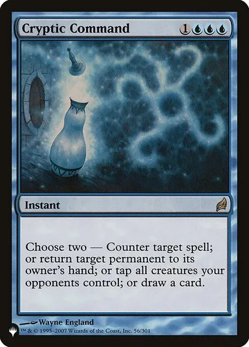 Cryptic Command LRW-56, carta de Magic: The Gathering de The List
