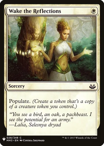 Wake the Reflections MM3-28, carta de Magic: The Gathering de The List