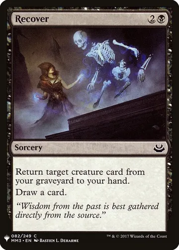 Recover MM3-82, carta de Magic: The Gathering de The List