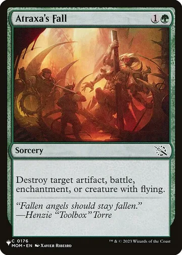 Atraxa's Fall MOM-176, carta de Magic: The Gathering de The List