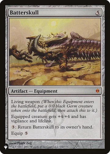 Batterskull NPH-130, carta de Magic: The Gathering de The List