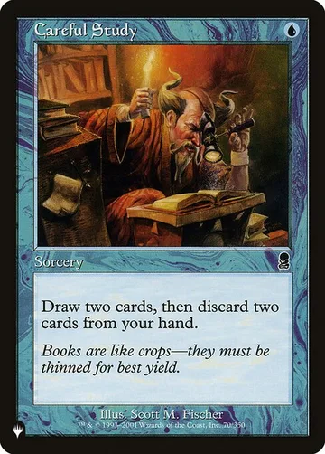 Careful Study ODY-70, carta de Magic: The Gathering de The List