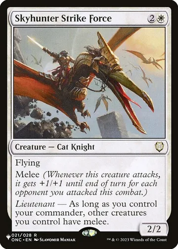Skyhunter Strike Force ONC-21, carta de Magic: The Gathering de The List